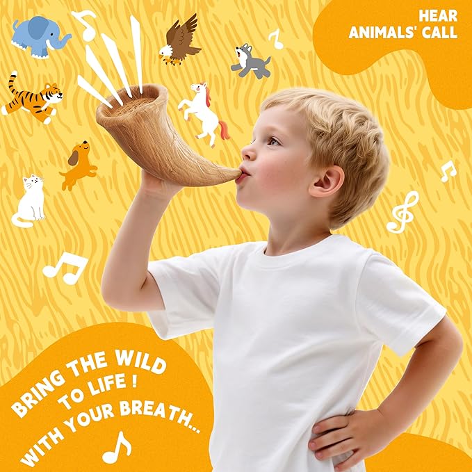 2-in-1 Animal Caller-Voice Recorder for Kids-Rechargeable-9 Real Animal Sounds&Volume Control-Birthday Gifts for 4 5 6 7 8 Year Old Boys-Perfect for Game Day Cheering, Sports Events&Family Adventures