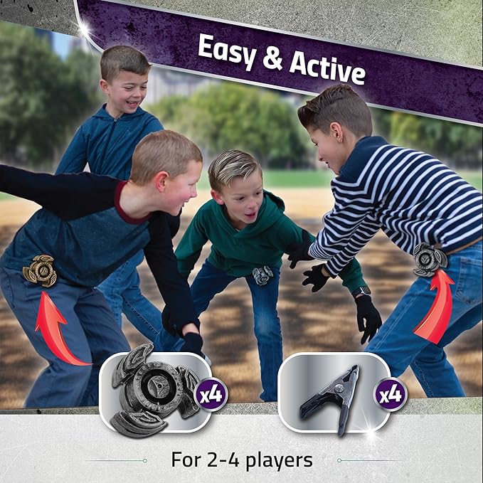 For Wrestling & Karate Fans: Cobra Strike – Aim for the Target, Defend Your Own | Ages 5+, 2-4 Players | Active, Outdoor Toys for Ages 8-12+ | Sports Gear for Youth | Teen Boy Gifts | By Starlux Games