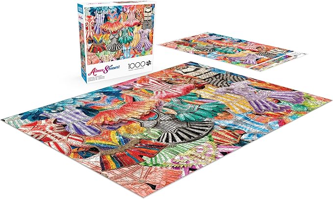 Buffalo Games - Aimee Stewart - Carnival Costumes - 1000 Piece Jigsaw Puzzle for Adults -Challenging Puzzle Perfect for Game Nights - Finished Size is 26.75 x 19.75