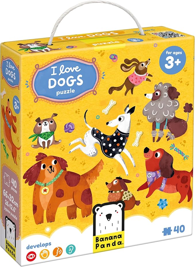I Love Dogs Puzzle 3+ Floor Puzzle