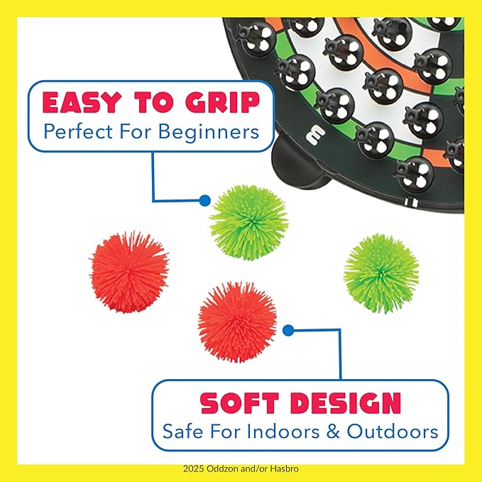 Koosh Kids Darts - Kids Outdoor Toys - Beach Toys - Games for Adults and Family Balls Inc. -Outdoor Sport- Target Game - Ages 6+
