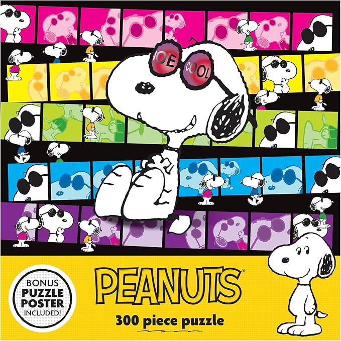 RoseArt - Peanuts - Joe Cool - 300 Piece Jigsaw Puzzle for Adults