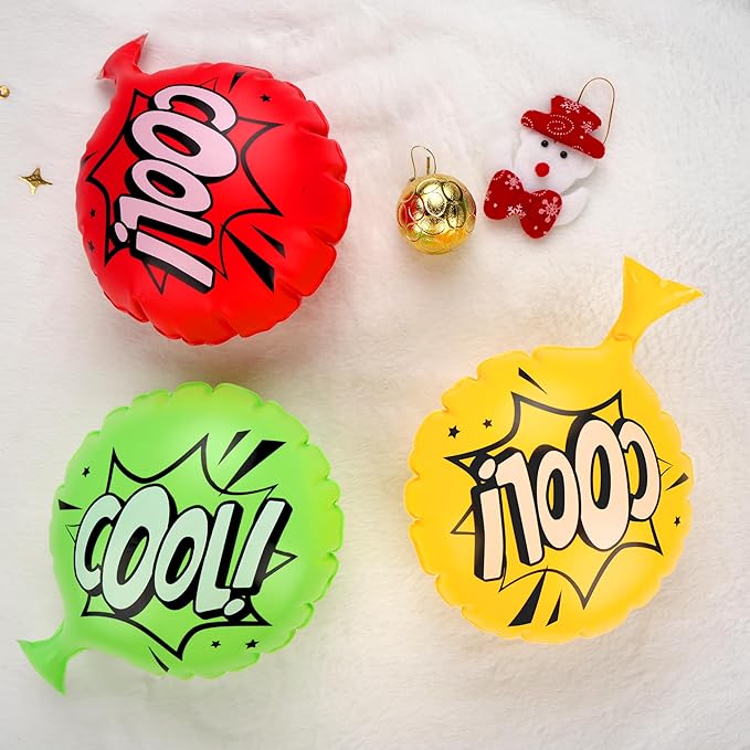4 Pack Whoopee Cushion for Kids, 8" Large Party Favor, Woopee Cushion Funny Prank Gag Novelty Gift and Toy for Kids, White Elephant Gifts for Adults