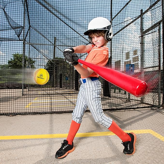 PACKGOUT Soft Foam Baseballs for Kids & Teenagers - Practice & Replacement Balls