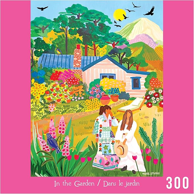 RoseArt - Hebe Studio - in The Garden - 300 Piece Jigsaw Puzzle for Adults