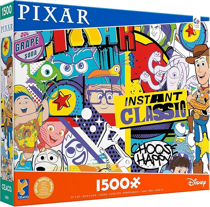 Ceaco - Disney - Pixar - Graffiti - 1500 Piece Jigsaw Puzzle