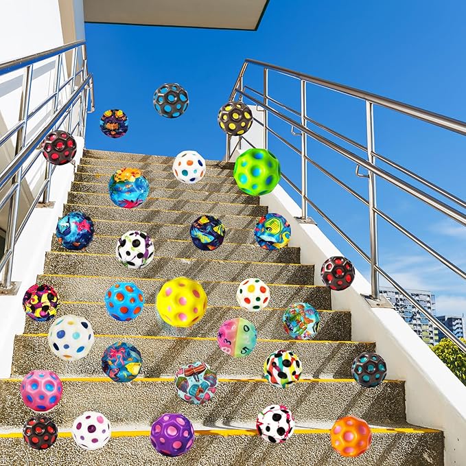 Super High Jumping Ball,Extreme High Bouncing Ball, Super High Bouncing Ball, Children's Sensory Ball, Athlete Training Ball