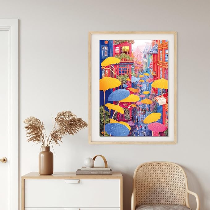 500 Piece Jigsaw Puzzle for Adults, Thick Pieces with Stunning Imagery, Full Color Bonus Poster, Perfect for Family Fun and Gift Giving!