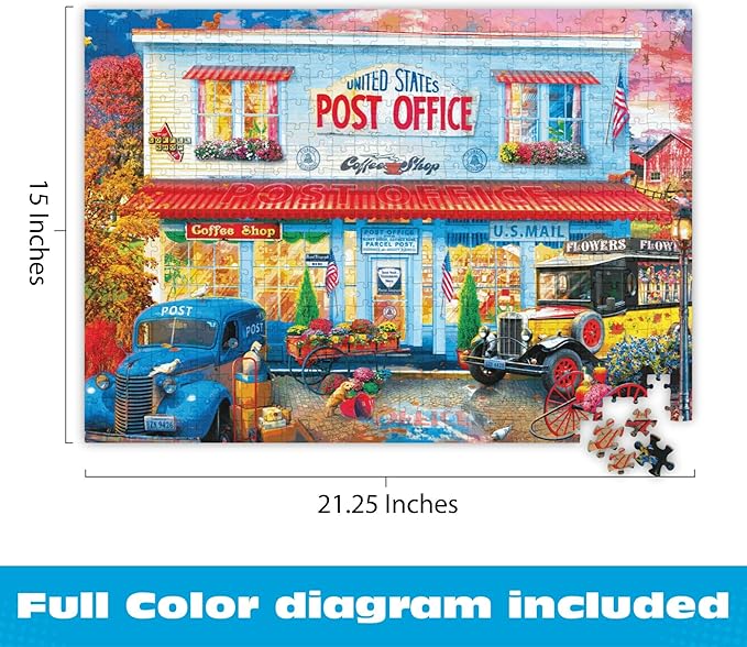 Buffalo Games - Country Life - Country Delivery - 500 Piece Jigsaw Puzzle, Multi