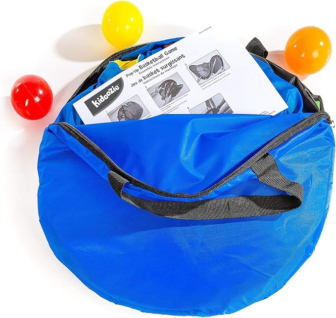Kidoozie Pop-Up Basketball, Indoor or Outdoor Sport Activity, Suitable for Preschool and School Aged Children Ages 3 and Older
