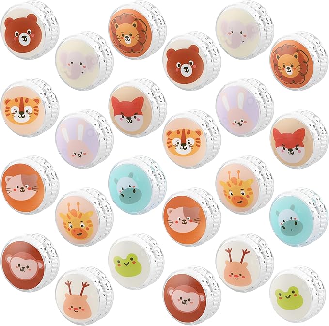 24 Pcs Light up Yo Yo Bulk Animal Beginner Responsive Yo Yo Balls Birthday Party Favors Christmas Stocking Stuffers Classroom Prizes
