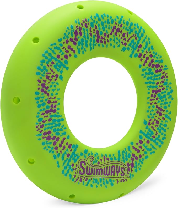 SwimWays Hydro Spiral, Pool Toys for Kids and Adults, Throwing Ring for Beach, Lake and Swimming Pool, Outdoor Toys for Kids Aged 5 & Up