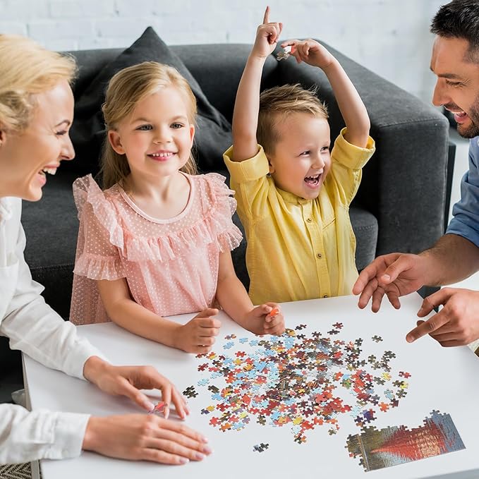 Color hot air Balloon Jigsaw Puzzles 1000 Pieces for Adults, Color, Impossible Difficult Challenge Puzzle, Puzzle 1000 Pieces