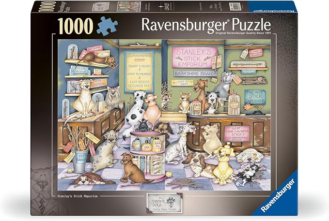 Ravensburger Stanley's Stick Emporium 1000 Piece Puzzle for Adults