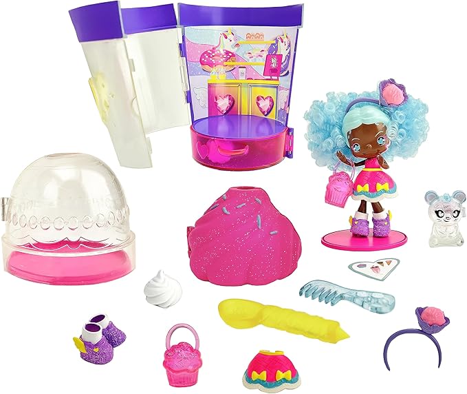 Collectible Dolls, 10 Surprise Pieces, Reusable Fluff & Mold Accessories, Sensory Play, Ages 3+