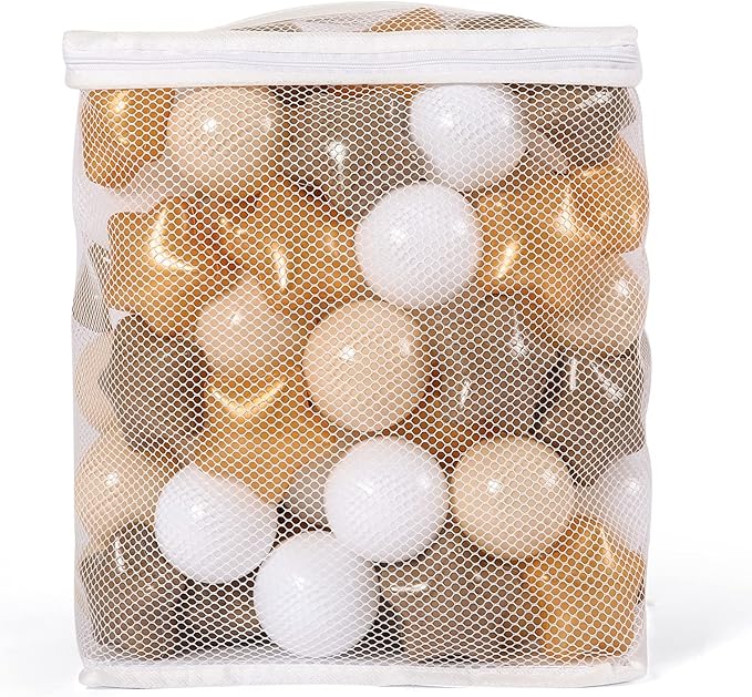 Realhaha Ball Pit Balls 50 100 200 500, Star Shapes for Babies Kids Playpen Plastic Balls for Babies Ball Pool Puppy Playballs