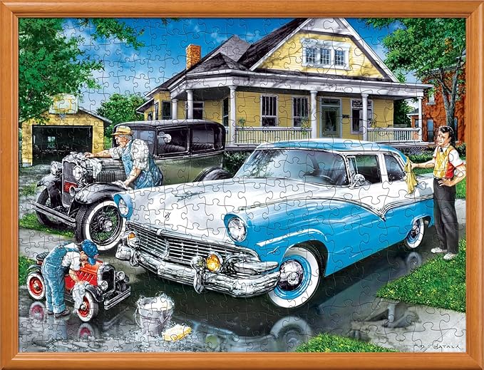 MasterPieces 400 Piece Jigsaw Puzzle for Adults, Family, Or Youth - Three Generations - 18"x24"