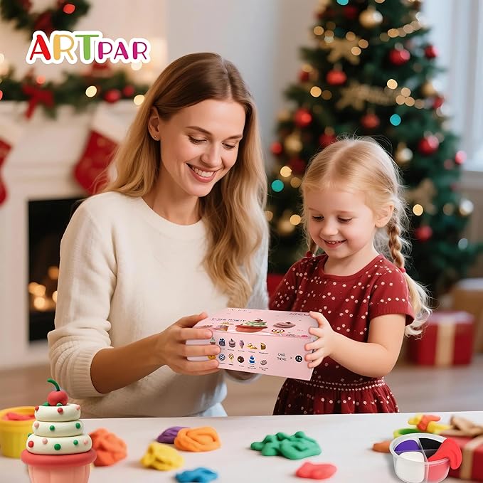 Air Dry Clay for Kids,Modeling Clay Kit,Model Magic Sculpting Set,Ultra Light & Soft, Safe Non-Sticky | 12 Box DIY Art and Crafts School Projects, Home Party Favors for Boys & Girls