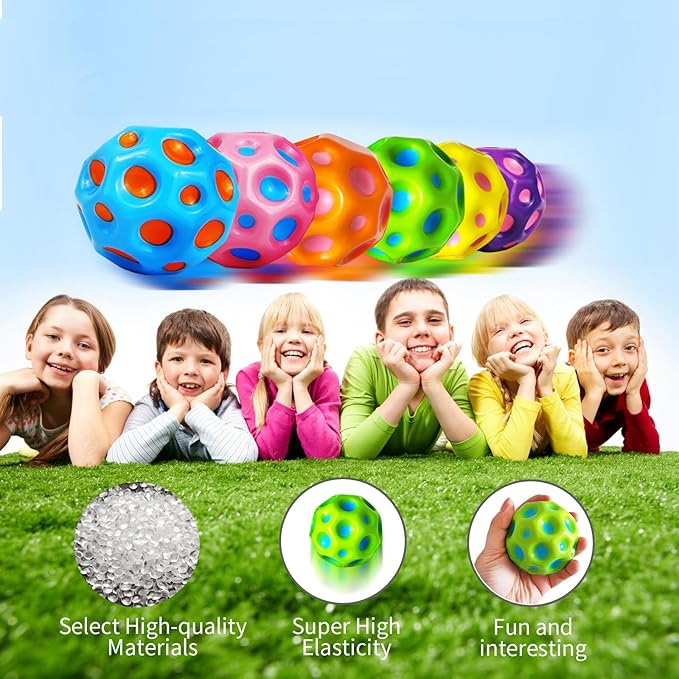 Super High Jumping Ball,Extreme High Bouncing Ball, Super High Bouncing Ball, Children's Sensory Ball, Athlete Training Ball