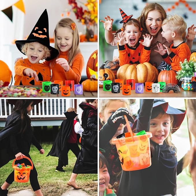 (24Pcs Halloween Spring Coil)