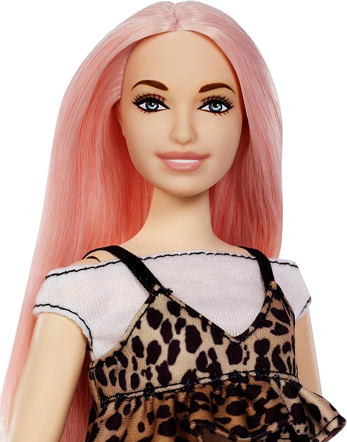 Barbie Fashionistas Doll, Curvy, Pink Hair