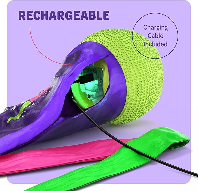 Light-up Slingtail Ball Toy - Easter Basket Stuffers for Teens - Toys for Boys Ages 8 9 10 11 12 13 - Teen Boys Gift Ideas - 12 Year Old Boy Gifts - Cool Summer Beach Outdoor Games for Kids, Teenage
