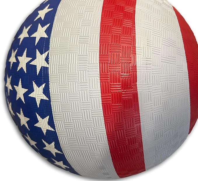 Toys+ 8.5 Inch Playground Balls Red, Blue, Green, Yellow and Rainbow!