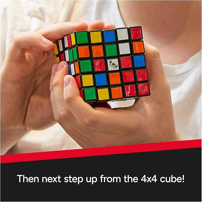 Rubik’s Cube, 5x5 Cube Color-Matching Puzzle Highly Complex Problem-Solving STEM Toy Brain Teaser Fidget Toy for Kids, for Ages 8 & Up