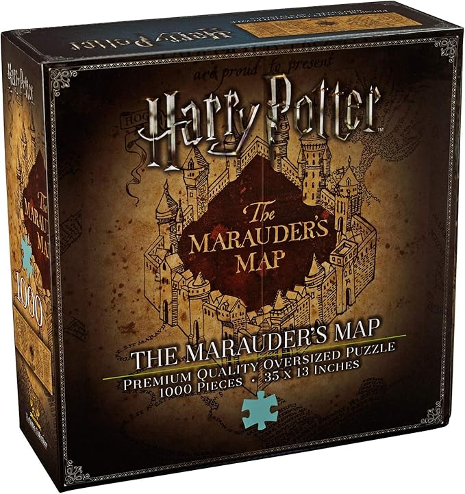 The Noble Collection Harry Potter Marauder's Map Puzzle
