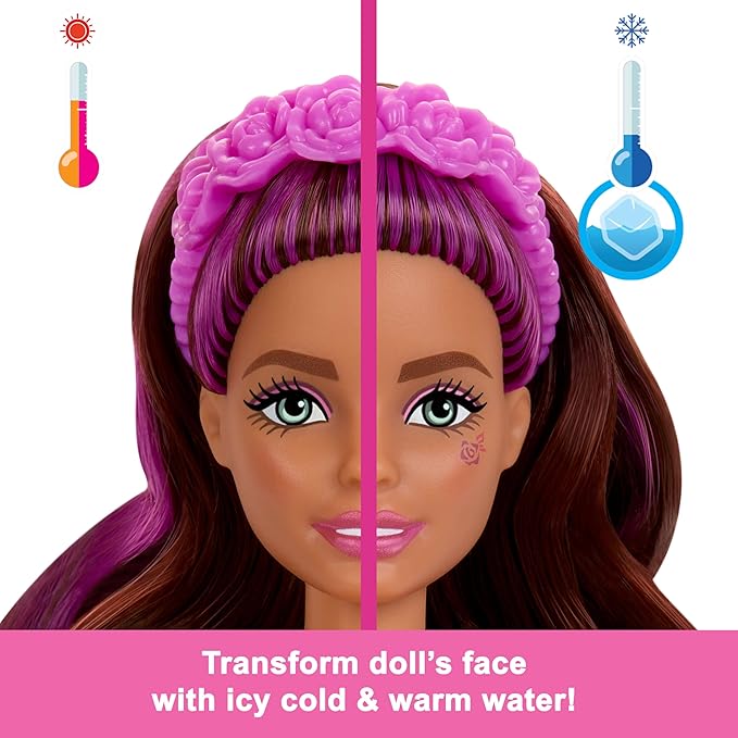 Barbie Color Reveal Doll & Accessories, Ballerina Series, 6 Unboxing Surprises Include Color Change, Inspired by Balletcore (Styles May Vary)