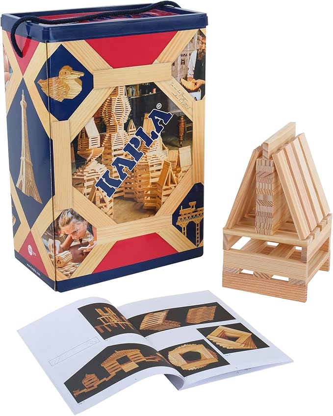 KAPLA Wooden Construction kit 200 Bricks