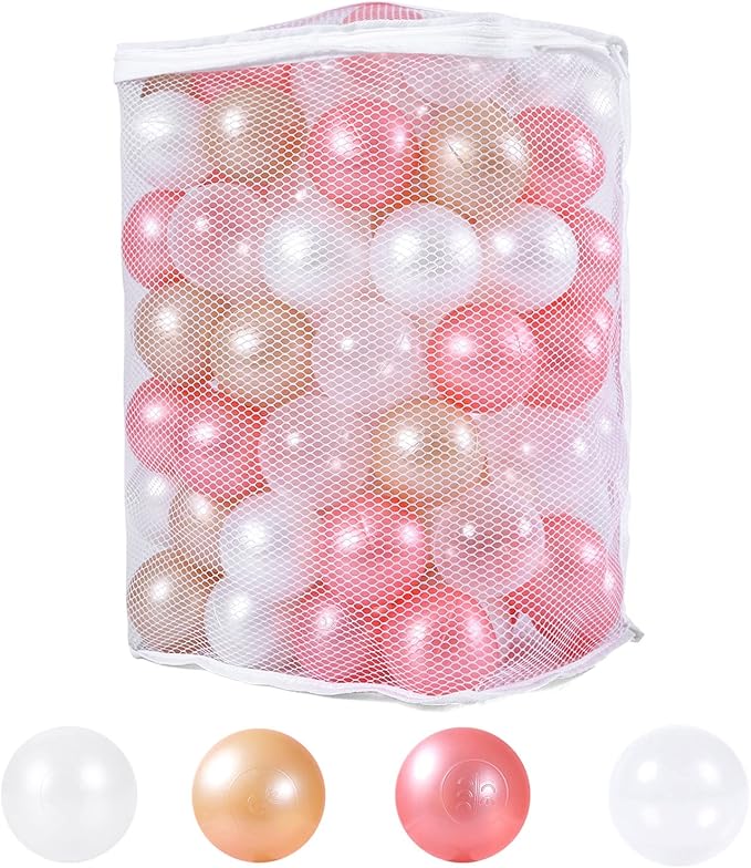 STARBOLO Ball Pit Balls for Toddlers Phthalate Free BPA Free Non-Toxic Crush Proof Play Balls for Toddlers Kids Pool Playhouse Pack of 100 200 500