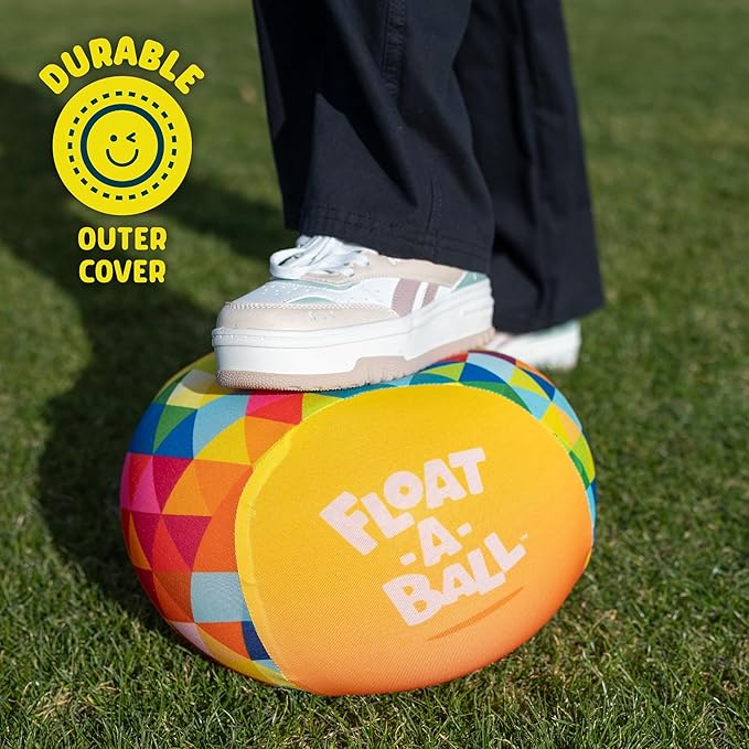 Float-A-Ball 2-Pack – Adjustable Balloon-Powered Float Balls for Kids, Reusable Outdoor & Pool Toy, Fun Floating Ball Game for Summer Play, Includes Extra Balloons, Ages 3+