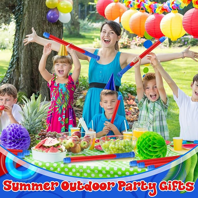 12 Pack Spider Water Blaster 15.75 in Water Shooter Blasters Gun Party Favors for Kids Summer Birthday Outdoor Swimming Pool Backyard Beach Summer Games