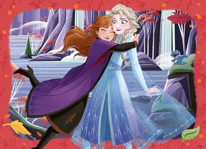 Ravensburger Disney Frozen 4x100 Piece Bumper Puzzle Pack for Kids 5+
