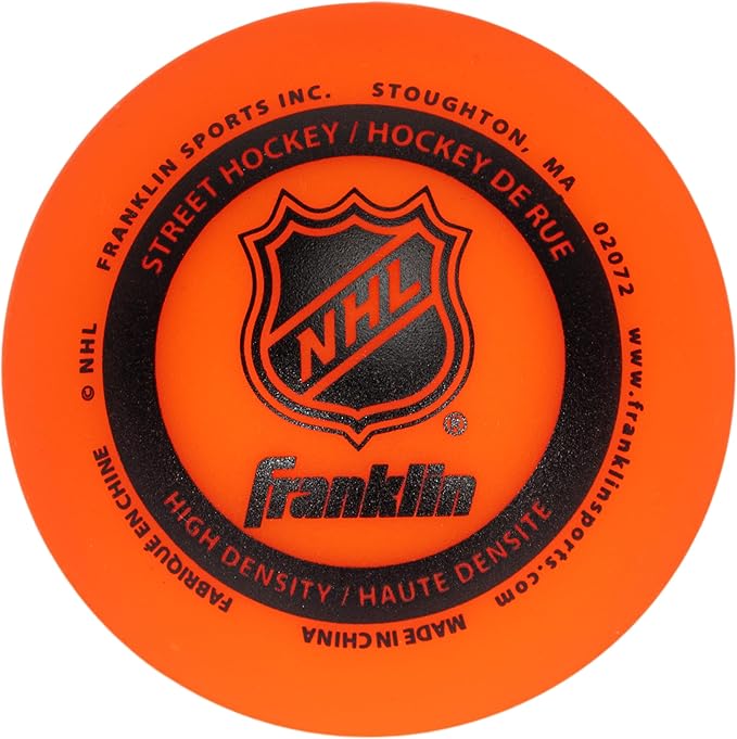Franklin Sports NHL Street Hockey Balls - No Bounce Outdoor Street + Roller Hockey Balls - Official Size for Youth + Adult Street Hockey - Assorted Colors - 1, 2, 3, and 15 Bulk Packs