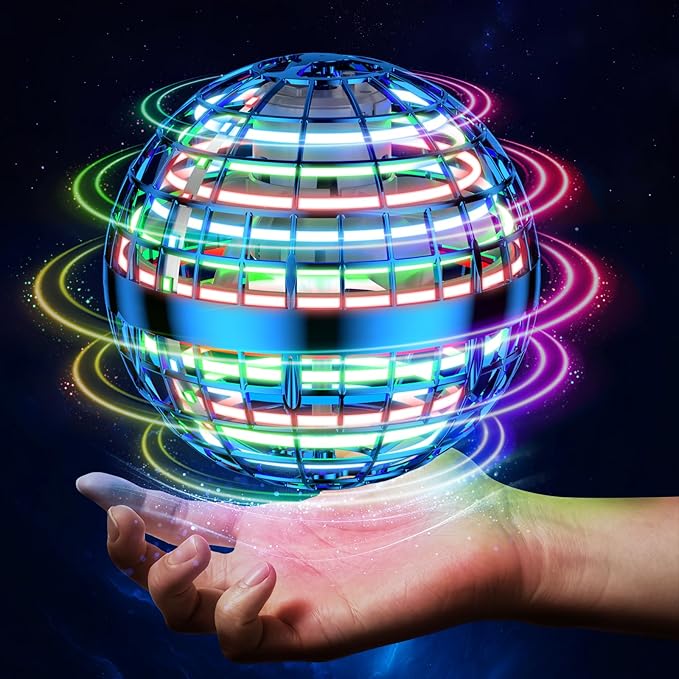2025 AI Flying Orb Ball Toy, Cosmic Globe Boomerang Hover Ball Galactic Fidget Spinner, Cool Stuff Toys for 6 7 8 9 10 11 12+ Year Old Boys Girls Teens Indoor Outdoor Toys