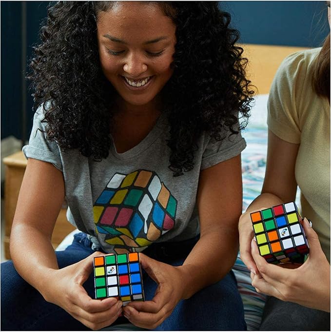 Rubik’s Cube, The Official 4x4 Rubik's Cube, Problem-Solving Brain Teaser, Classic Color-Matching Puzzle, Fidget Toy, Sensory Puzzle, Easter Basket Stuffer, for Ages 8 & Up