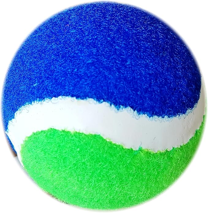 AppleRound Toss and Catch Velcro Ball Set (Hook and Loop), Kids Outdoor Games, Beach Toys, Backyard Sports, Paddle Ball Games (Pack of 2 Paddles and 2 Balls)