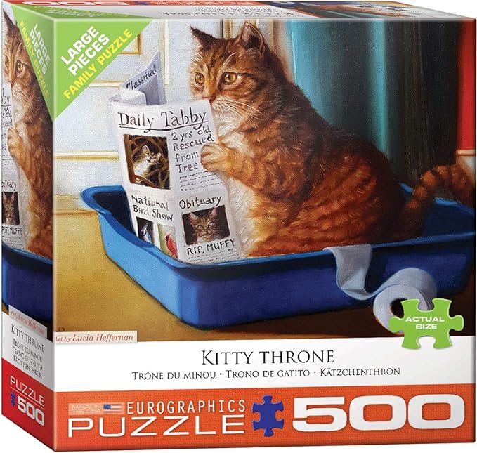 Kitty Throne Puzzle