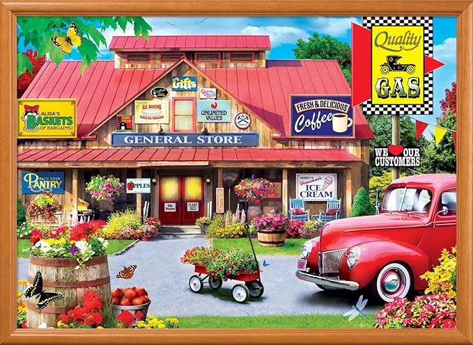 MasterPieces 1000 Piece Jigsaw Puzzle for Adults, Family, Or Youth - A Touch of Nostalgia - 19.25"x26.75"