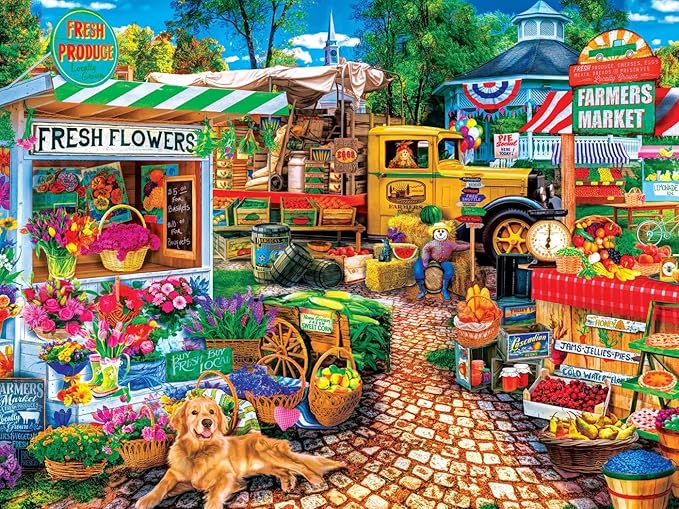 MasterPieces 750 Piece Jigsaw Puzzle for Adults and Family - Sale On The Square - 18"x24"