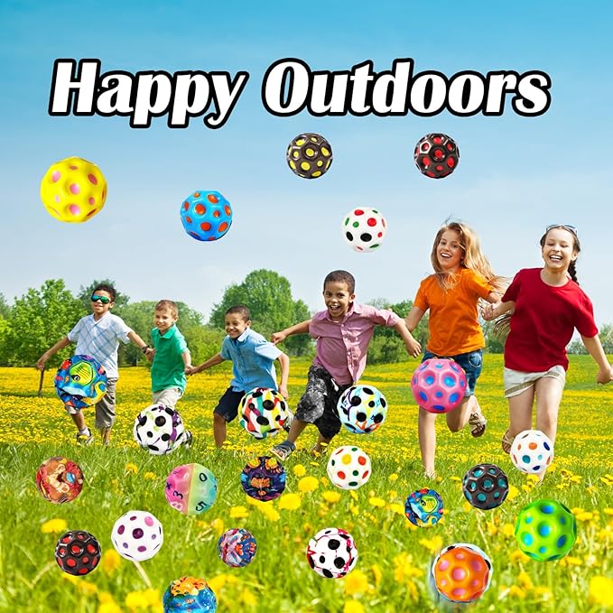 Super High Jumping Ball,Extreme High Bouncing Ball, Super High Bouncing Ball, Children's Sensory Ball, Athlete Training Ball