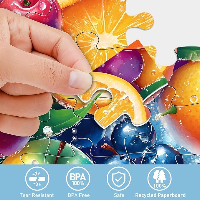 6 Packs 16 Large Piece Puzzle for Seniors Dementia Alzheimer's Products Activities for Elderly Adults, Horse Cat Easy Puzzle Alzheimer’s Cognitive Game Gift for Patient in Nursing Home