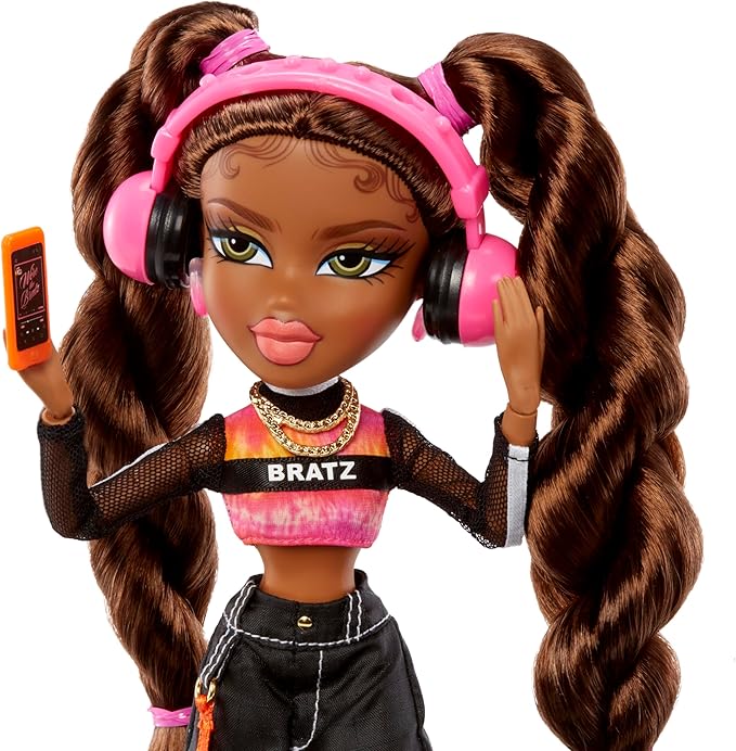 Alwayz Bratz Sasha Fashion Doll with 10 Accessories and Poster
