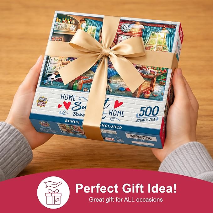 MasterPieces 550 Piece Jigsaw Puzzle for Adults, Family, Or Youth - Baking Bread - 18"x24"
