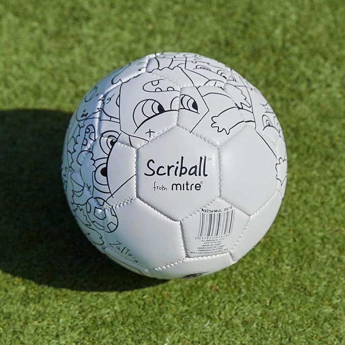 Mitre Scriball Ooodles, Customizable Mini Football, Ideal Gift for All Occasions One Size