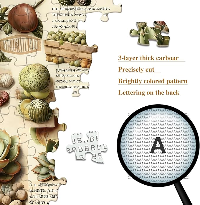 Puzzles for Adults 1000 Piece Jigsaw Puzzles with Letters on Back Impossible Challenge Puzzle Interlock Perfectly No Dust Wall Decoration(27.56x19.7 Inch)