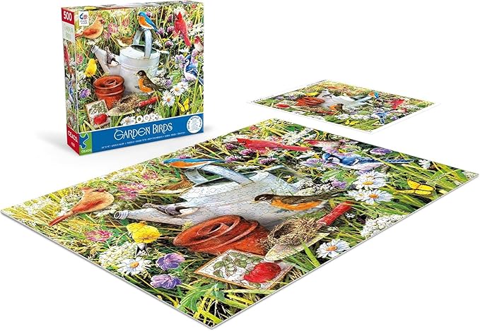 Ceaco - Garden Birds - 500 Piece Jigsaw Puzzle