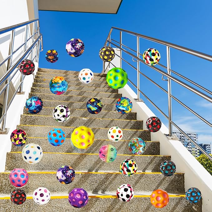Super High Jumping Ball,Extreme High Bouncing Ball, Super High Bouncing Ball, Children's Sensory Ball, Athlete Training Ball